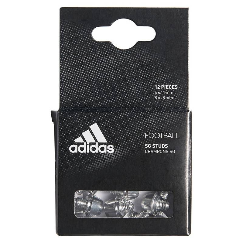 Crampons de Football Aluminium adidas – 12 pcs (8×8 mm + 4×11 mm) FJ6352