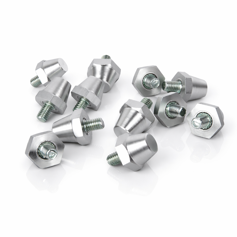 Aluminium Football Pins Nike Mercurial Phantom Tiempo Premier 8x13mm 4x 17mm